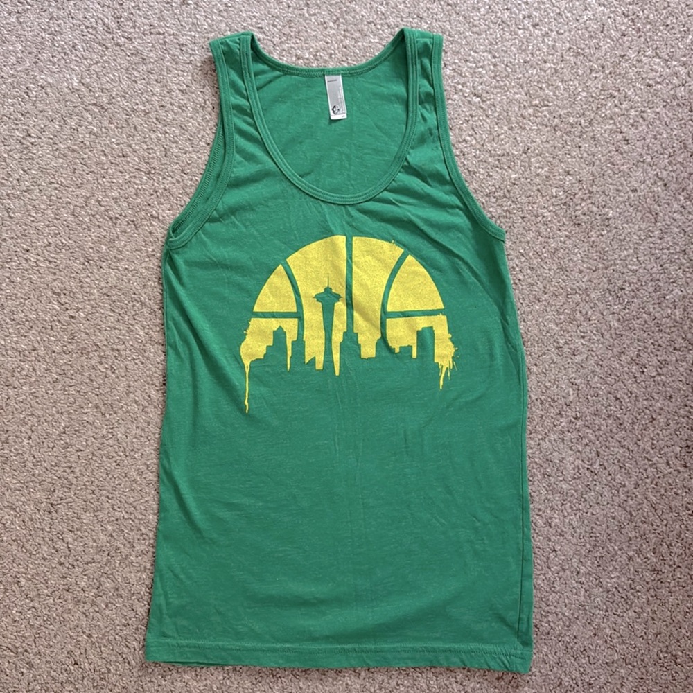 American Apparel Seattle SuperSonics Tank (xs)